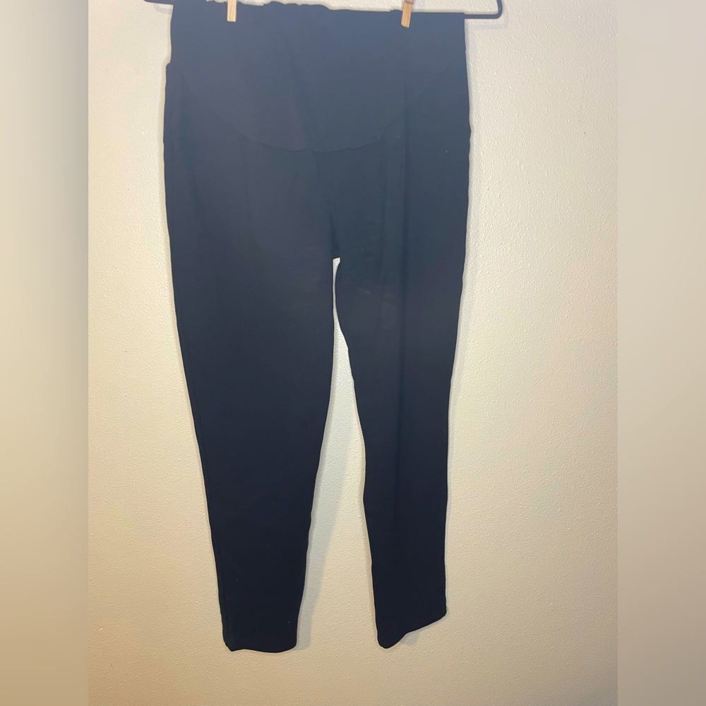 Black maternity pants